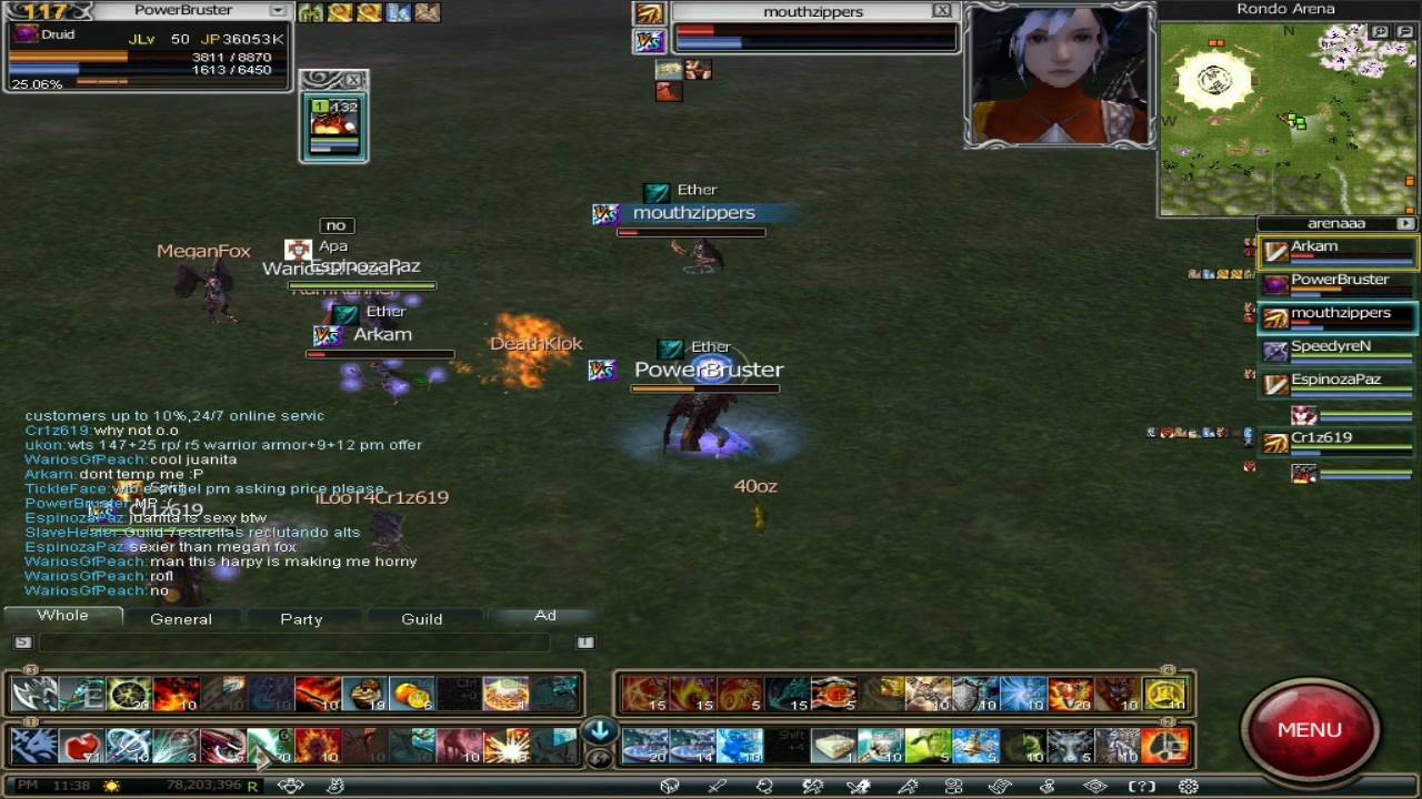 Rappelz PvP - Druid PvP Duelin And Ownage :o