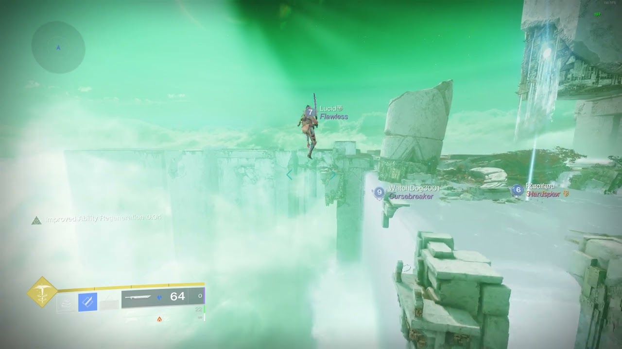 Easiest way to Airskate in Destiny 2