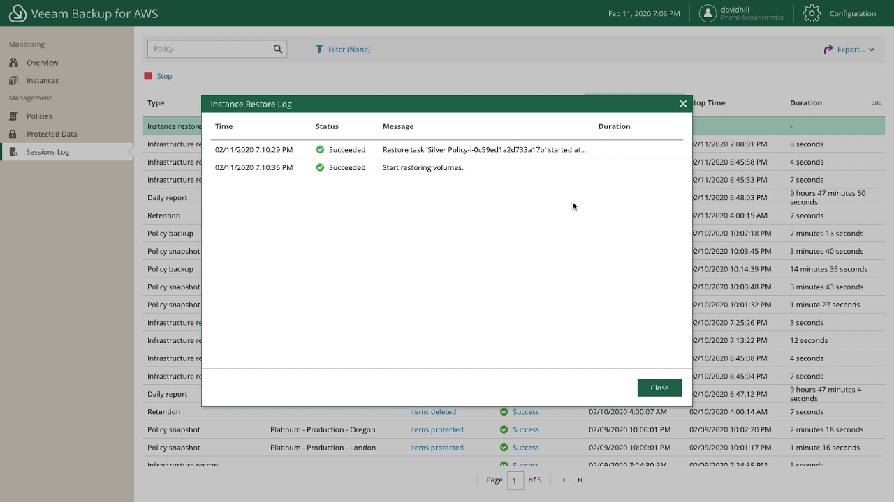 Veeam Backup for AWS with Veeam Backup & Replication v10 integration ...