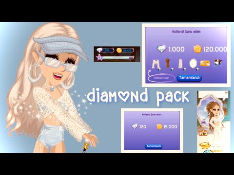 MSP// PT-1 Gümüş + Diamond Pack aldım // vip ticket