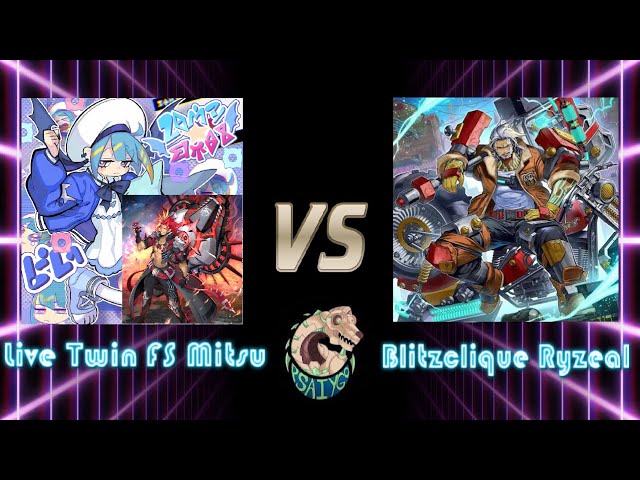 Live Twin Fiendsmith Mitsurugi versus Ryzeal Blitzclique! Live