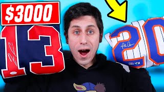 UNBOXING $3000 SIGNED MLB JERSEY MYSTERY BOX! *INSANE*