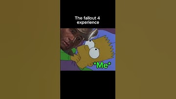 The fallout 4 experience #fallout #memes #shorts #falloutmemes