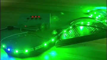 How to set addressable on dmx512 led strip with k 1000c controller