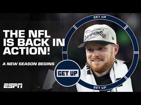 THE NFL IS BACK 😍 Patriots-Seahawks and 49ers-Rams start the new season! 🏈 | Get Up