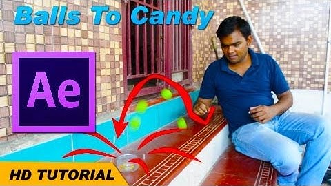 Zach king Balls to Candy After Effects Vine Tutorial
