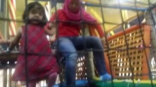 Fun Family Weekend On The Colorful Playground lollipops Kids Brother And Sister