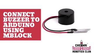 Controlling buzzer using Mblock |Simple Robots for kids | English screenshot 3