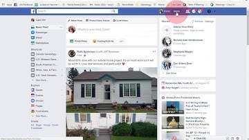 Facebook Shortcuts: How to Edit them | Free Genealogy Help