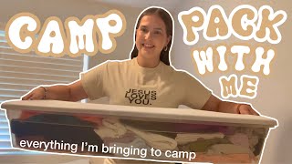 pack with me for summer camp 2024!