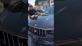 Watch this full detail on a Maserati 💎✨
