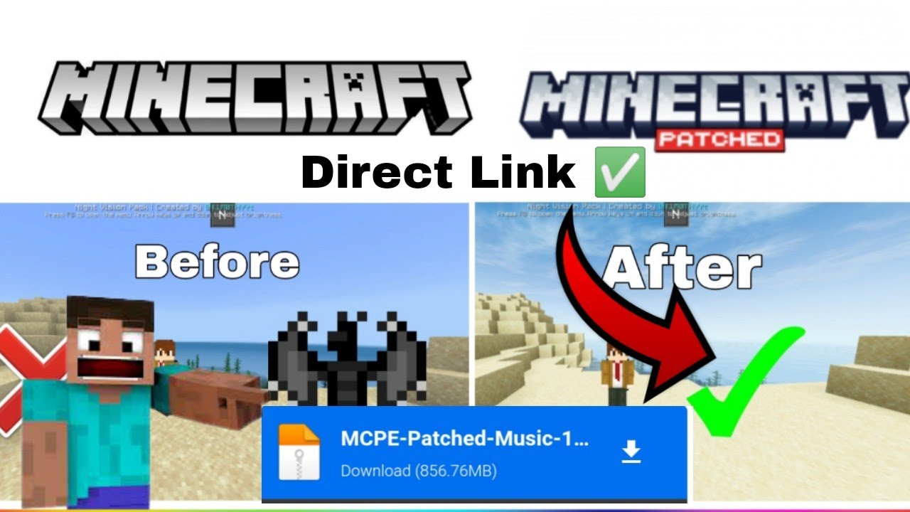 Minecraft Patch Direct mediafire link Download ⛏️😴1.21.111 || Minecraft Patch Midiafire Download |