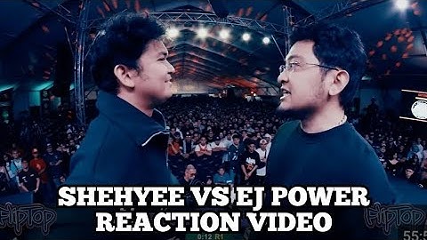 FlipTop - Shehyee vs EJ Power PRODUCER REACTION