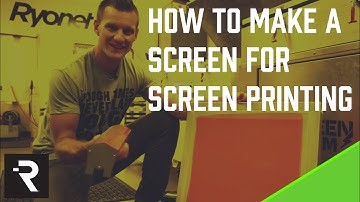 How To Make A Screen for Screen Printing