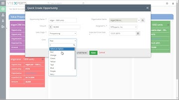 vTiger 7 Kanban/Pipeline View (Transform Listview into Kanban View)