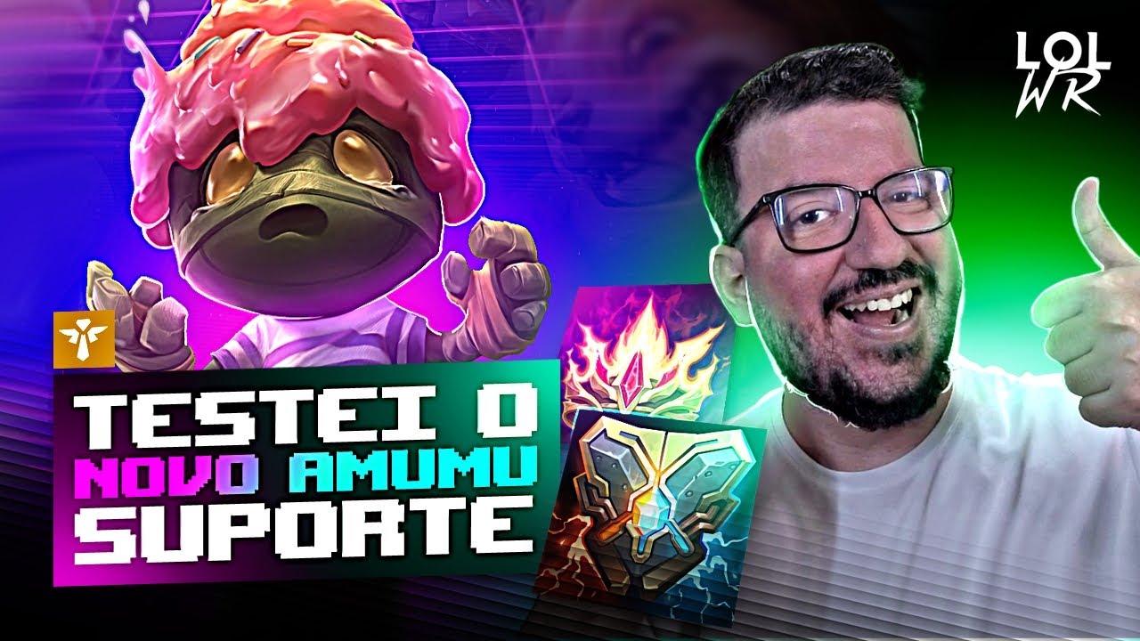 Não é que Amumu Suporte tá bom? Lol Wild Rift Gameplay