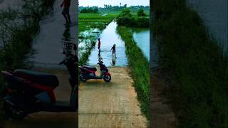 natural scenic drive 🚗 #shorts #shortvideo #nature #village