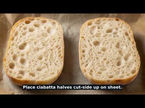 Spicy Calabrian Chili & Mozzarella Ciabatta recipe video thumbnail