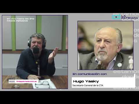 Hugo Yasky: "Estamos viviendo un proceso de destrucción"