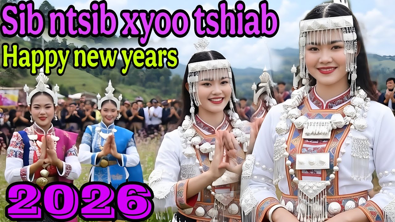 Zoo siab hnub no tau tuaj sib ntsib/Nkauj xyoo tshiab 2026,#nkaujtawmtshiab27,hmong christian songs 