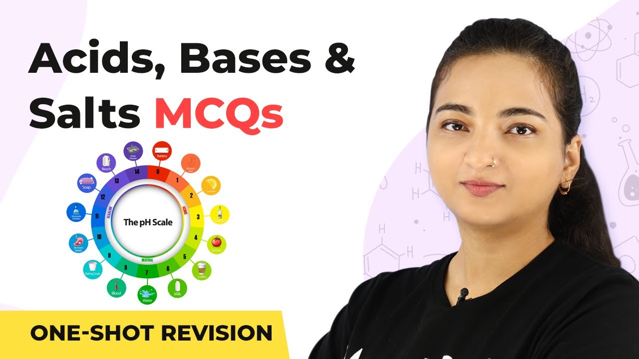 Acids Bases and Salts Class 10 MCQ | Acids Bases and Salts MCQ Que | Class 10 Chemistry 2022-23