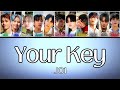 JO1 - &quot;Your Key&quot; Color Coded Lyrics (KAN/ROM/ENG)