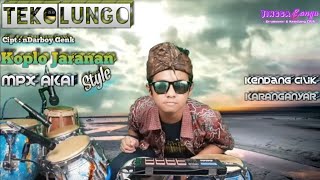 TEKO LUNGO  nDARBOY GENK  - JINGGA BANYU Kendang Cilik ( Official )
