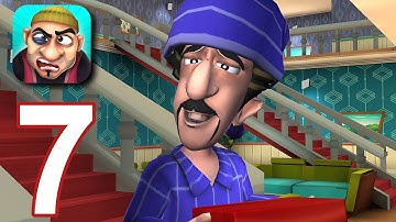 Scary Robber Home Clash - Gameplay Walkthrough part 7 - Winter Wonderland levels 1-2 (iOS,Android)