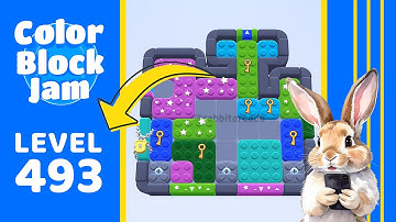 Color Block Jam Level 493 Solution Walkthrough