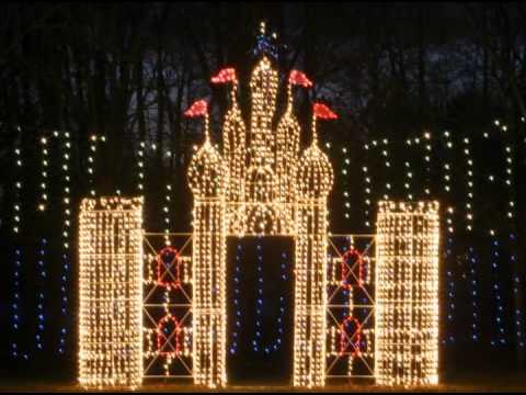 walkway of lights in marion indiana youtube walkway christmas lights