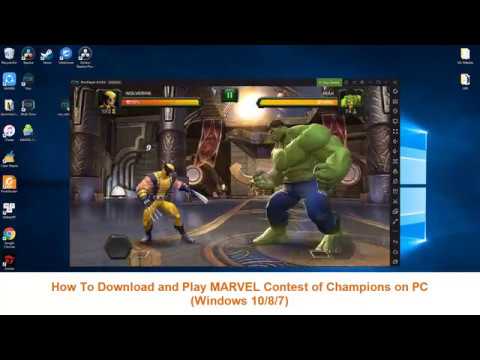 Forlænge læsning Meddele How To Download & Play MARVEL Contest of Champions on PC (Windows 10/8/7)  without Bluestacks - YouTube