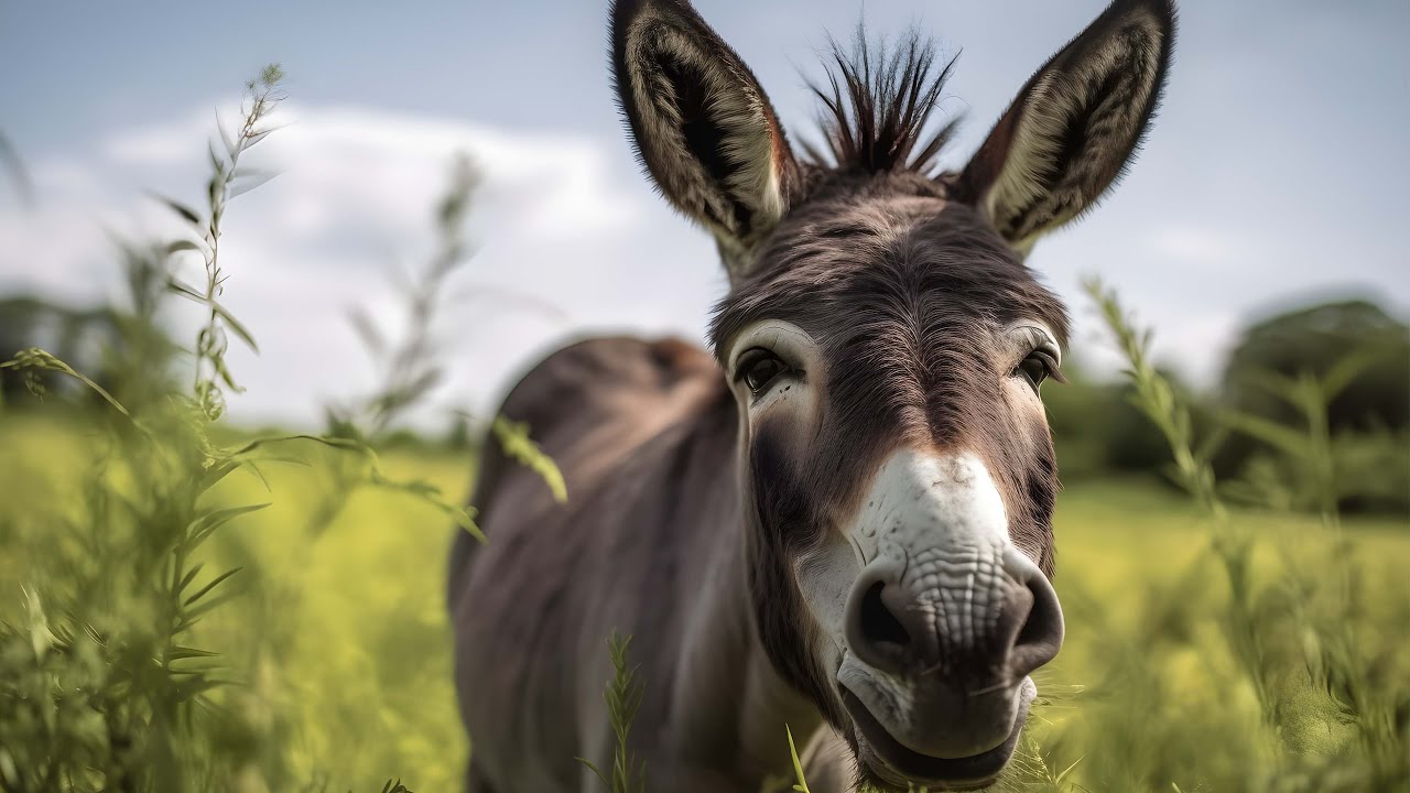 Donkey sound, relax, sleep, full frequency natural sound, helps with high-frequency hearing loss Donkey sound, relax, sleep, full frequency natural sound, helps with high-frequency hearing loss
