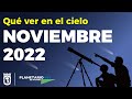 NOVIEMBRE 2022 | Qué ver en el cielo