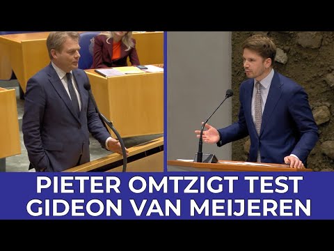 Pieter Omtzigt test Gideon van Meijeren