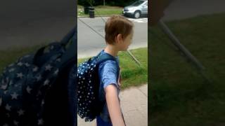 Jayden Hates Being Recorded?? His First Day Of School