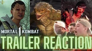 Pro Players React to Mortal Kombat 1 - Reptile, Ashrah and Havik Trailer!