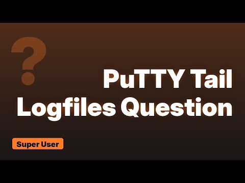 How to exit text files/logs when viewing them in Putty?