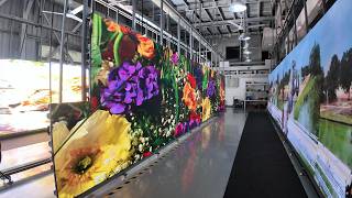 472PCS EA500H7 P2.6 GOB Flexible Rental LED Screen for Italy | EagerLED LED Display Aging Test