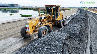 Greatest Activities Grader Spreading So far Mound Gravel Trimming Skills Making New Roads Foundation by W Machinery 15,200 views 3 weeks ago 1 hour, 16 minutes