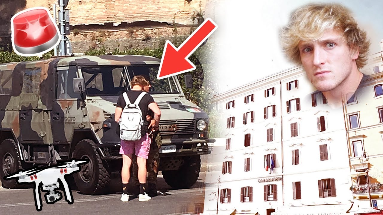 LOGAN GOT ARRESTED BY THE ITALIAN MILITARY skits aadi