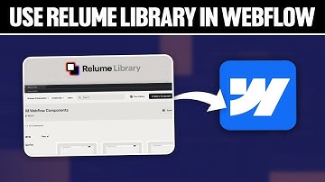 How To Use Relume Library in Webflow 2025! (Full Tutorial)