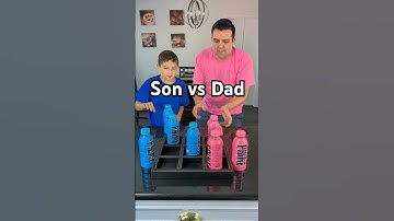 Prime Bottle Tic Tac Toe! ❌⭕ #shorts #familyfun