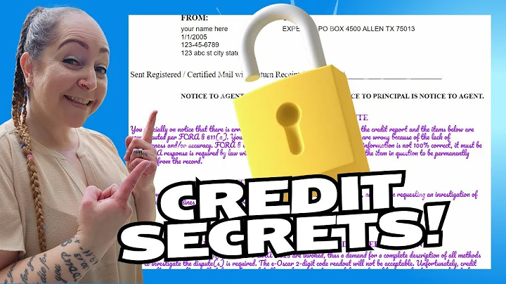 The ONLY Dispute Letter to Use in 2025!