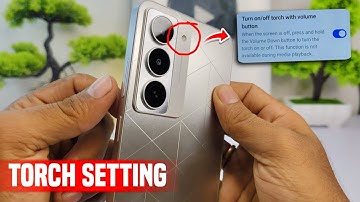 Turn On/Off Torch With Volume Button | Volume Button Se Torch On Kaise Kare ?
