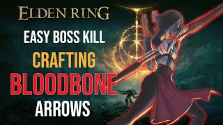 Elden Ring: Crafting Bloodbone Arrows | Easy Boss Kill for Archers | VS Rennala [No Damage]