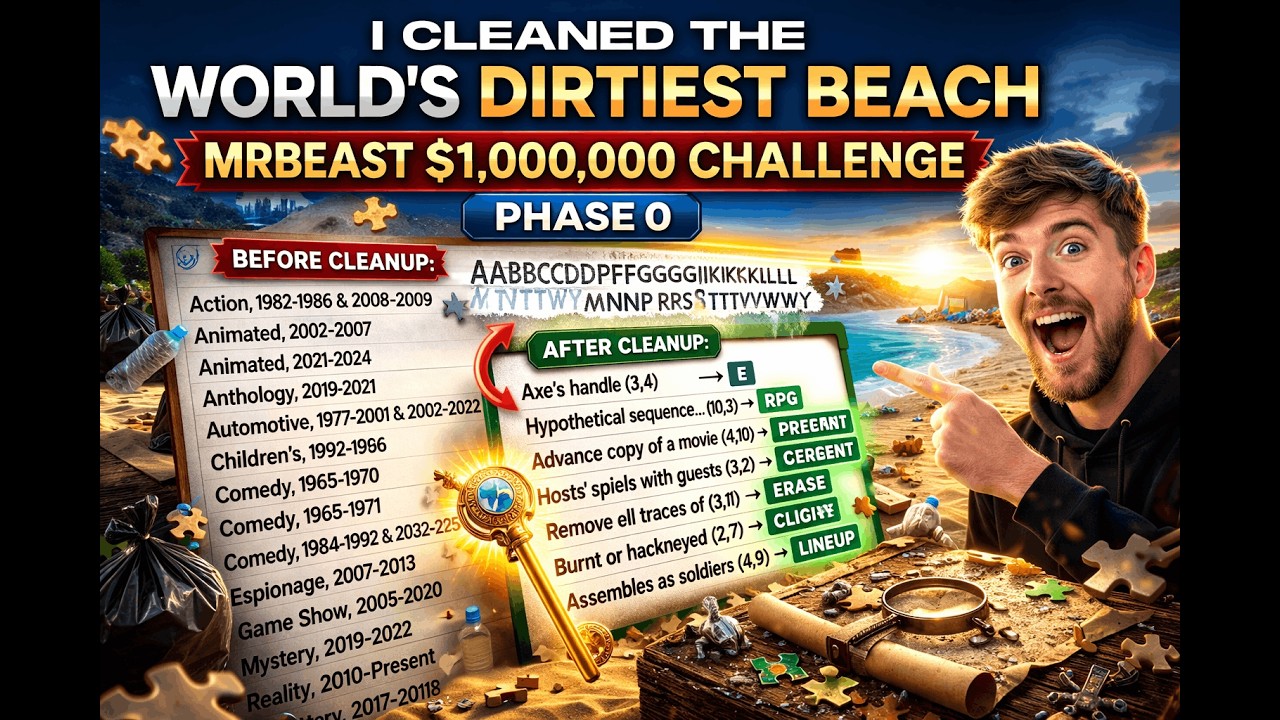 Solving the TeamSeas Puzzle — MrBeast $1,000,000 Challenge (Phase 0, Puzzle 3)