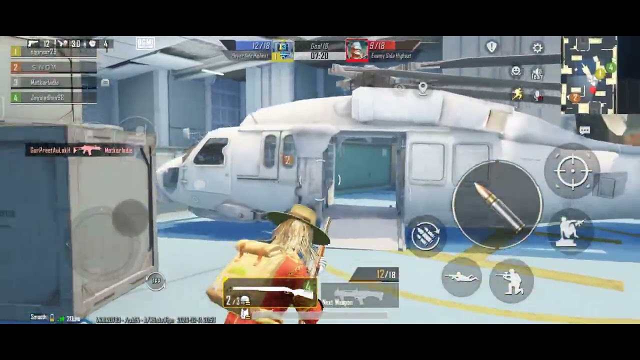 Extreme fight gun game bgmi boom bam thukai.💀🌚🔥🔥