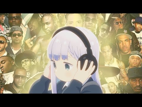 Aharen-san likes rap music