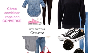 como vestir con converse