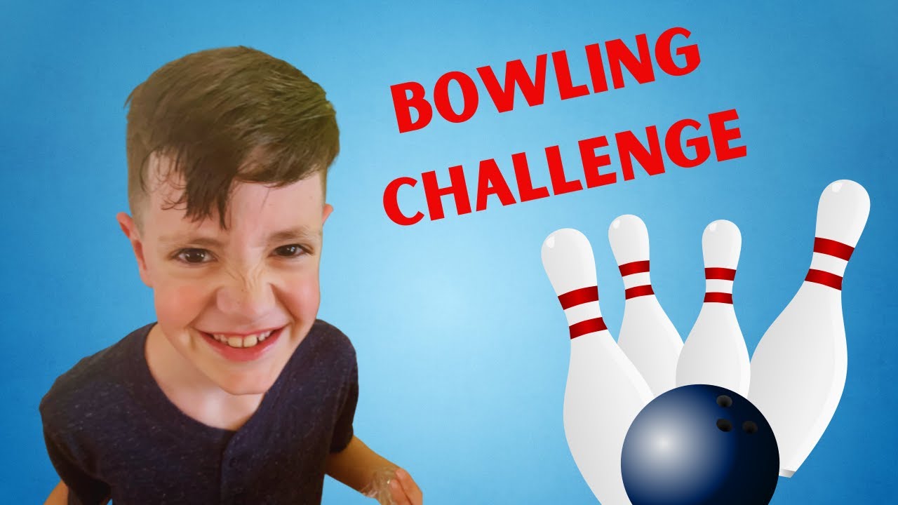 Bowling Challenge! (Play Day Jumbo Bowling Set) KidKrunch YouTube